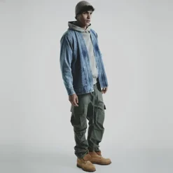 CARGO PANTS VINTAGE SAGE