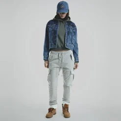 CARGO PANTS VINTAGE SAGE
