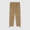 CORDUROY CARGO WHITE PEPPER