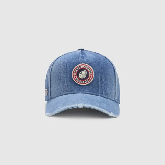 DENIM USED CAP BLUE VINTAGE