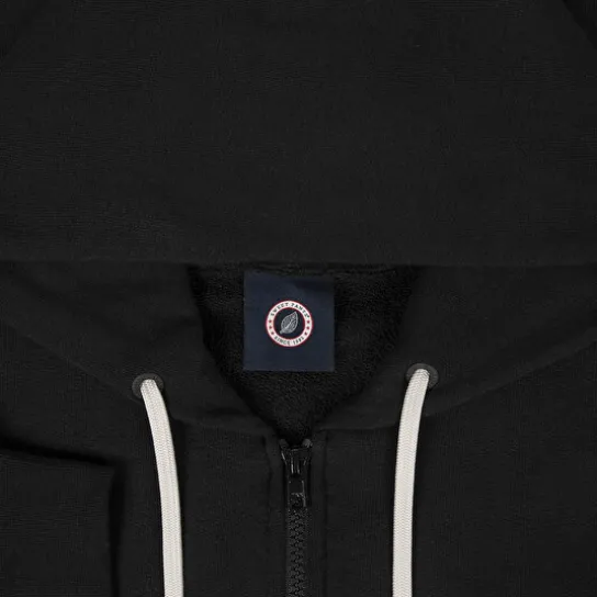 ENDLESS ZIP UP BLACK