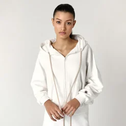 ENDLESS ZIP UP OFF WHITE