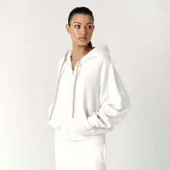 ENDLESS ZIP UP OFF WHITE