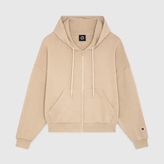 ENDLESS ZIP UP WHITE PEPPER
