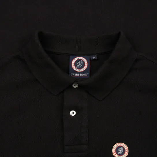 FADED POLO BLACK