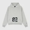 82 HOODIE GREY MARL
