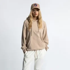 ICONIC HOOD WHITE PEPPER