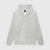 ICONIC ZIP UP GREY MARL