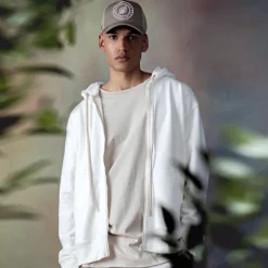 ICONIC ZIP UP OFF WHITE