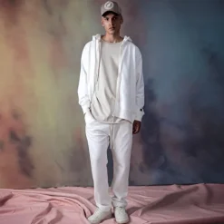 ICONIC ZIP UP OFF WHITE