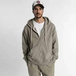 ICONIC ZIP UP SAGE