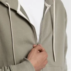 ICONIC ZIP UP SAGE