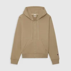 ICONIC ZIP UP WHITE PEPPER