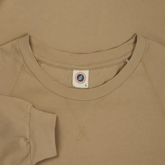 JERSEY CREW WHITE PEPPER