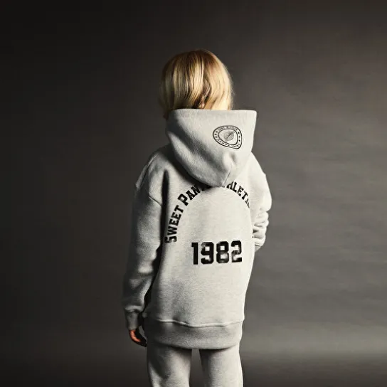 KID 82 HOODIE GREY MARL