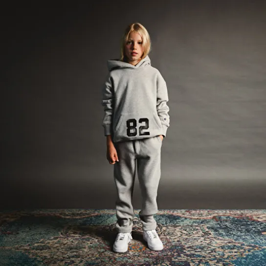 KID 82 HOODIE GREY MARL
