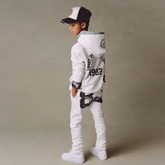 KID 82 HOODIE OFF WHITE