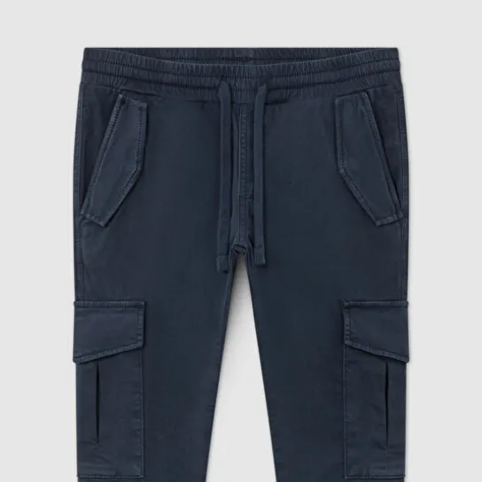 KID CARGO PANT INDIGO