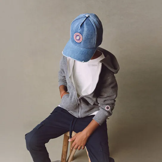 KID CARGO PANT INDIGO