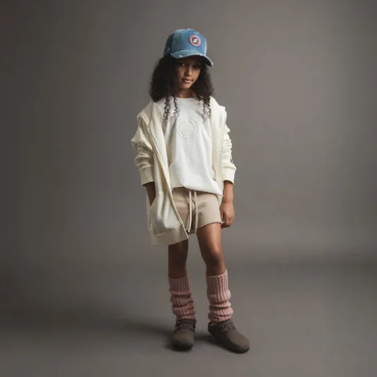 KID ENDLESS SHORTY WHITE PEPPER