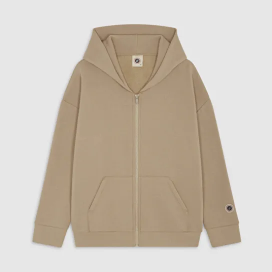 KID ENDLESS ZIP WHITE PEPPER