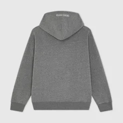 KID F ICONIC ZIP DARK MARL