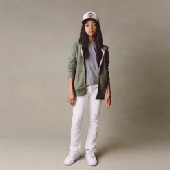 KID F ICONIC ZIP LEAF