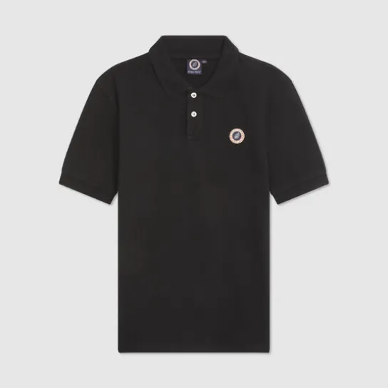 KID FADED POLO BLACK