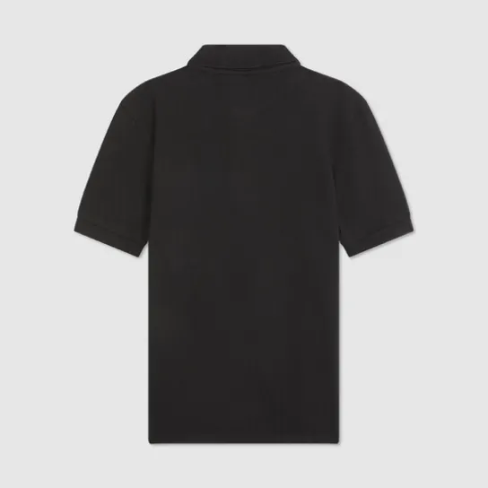 KID FADED POLO BLACK