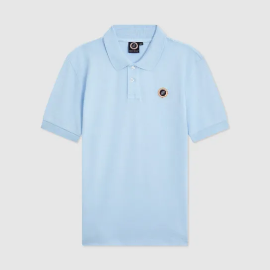 KID FADED POLO VARSITY BLUE