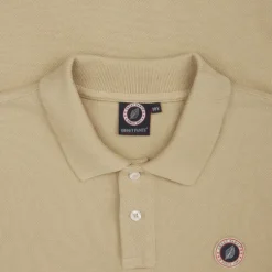 KID FADED POLO WHITE PEPPER