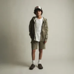 KID ICONIC SHORT CARGO SAGE