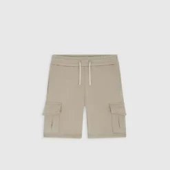 KID ICONIC SHORT CARGO WHITE PEPPER