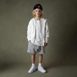 KID ICONIC SHORT GREY MARL