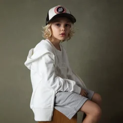 KID ICONIC ZIP OFF WHITE