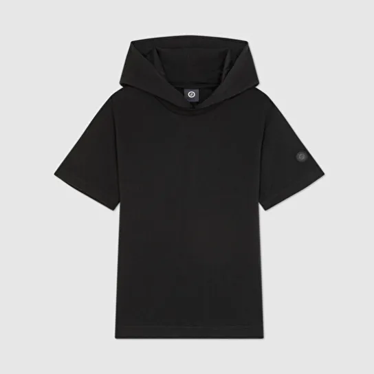 KID JERSEY HOOD BLACK