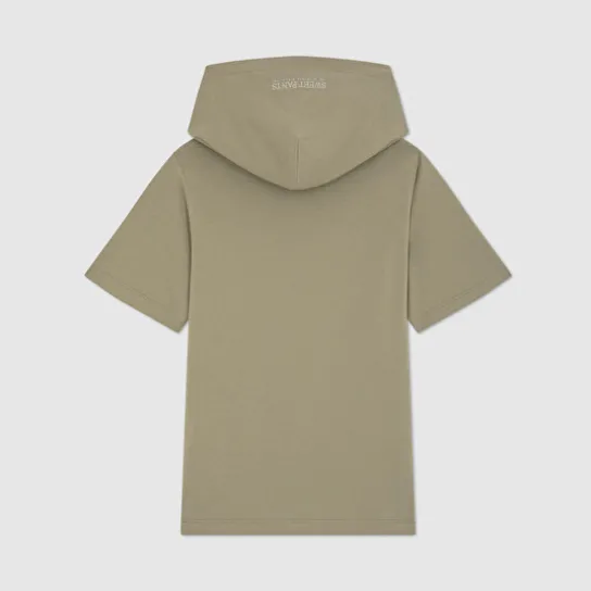 KID JERSEY HOOD LIGHT SAGE