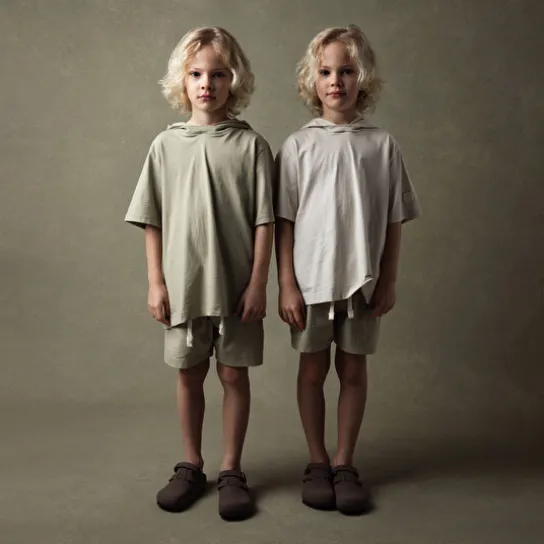 KID JERSEY SHORT CREAM
