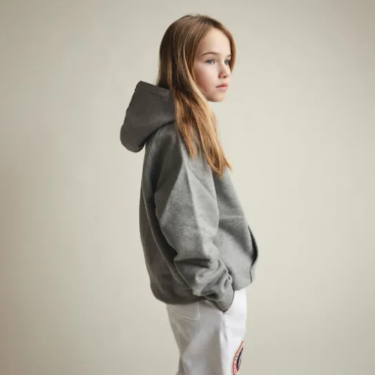 KID OG HOOD GREY MARL