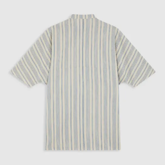 LA TUNIQUE WHITE PEPPER BLUE