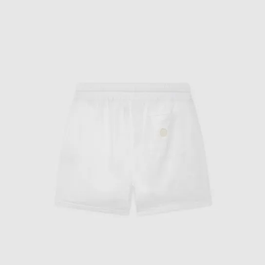 LINEN SHORT OFF WHITE