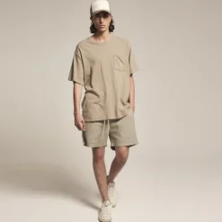 LINEN SHORT SAND