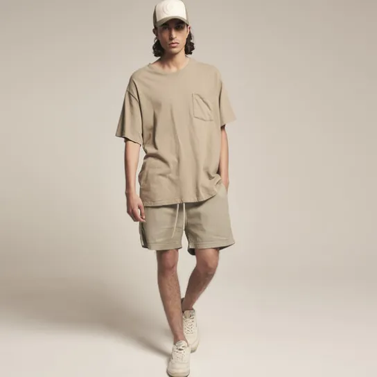 LINEN SHORT SAND