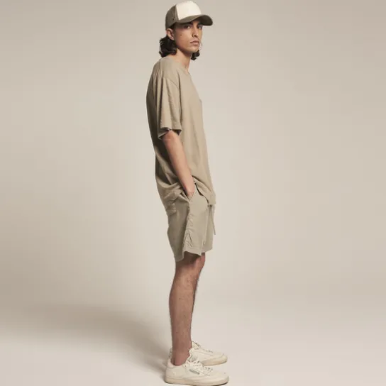 LINEN SHORT SAND