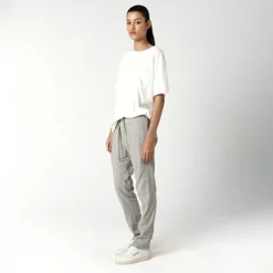 LINEN TEE OFF WHITE