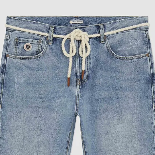 LONG SHORT BLUE VINTAGE