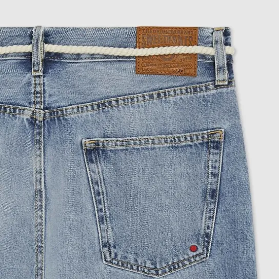 LONG SHORT BLUE VINTAGE