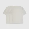 PACK OVER PERF TEE OFF WHITE