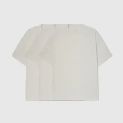 PACK OVER PERF TEE OFF WHITE