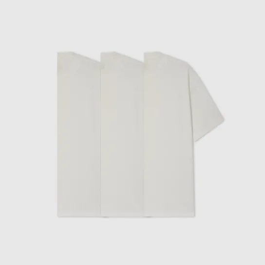 PACK OVER PERF TEE OFF WHITE